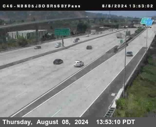 NB 805 at NB 805/5 Merge