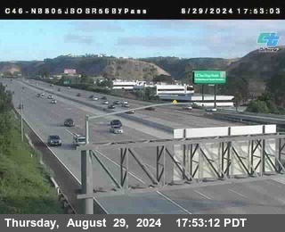 NB 805 at NB 805/5 Merge