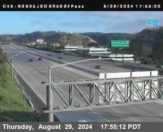 NB 805 at NB 805/5 Merge