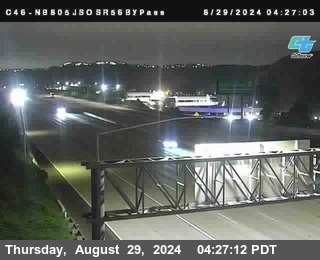 NB 805 at NB 805/5 Merge