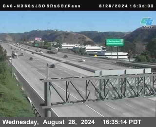 NB 805 at NB 805/5 Merge