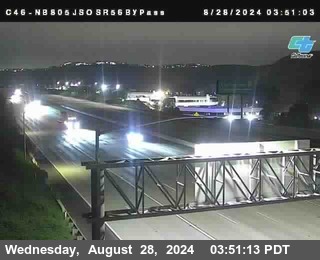 NB 805 at NB 805/5 Merge