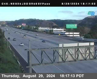 NB 805 at NB 805/5 Merge