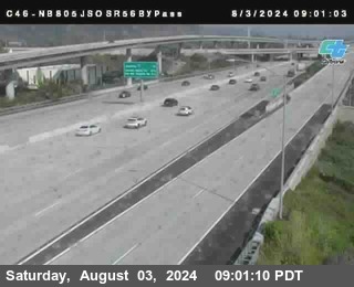 NB 805 at NB 805/5 Merge