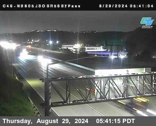 NB 805 at NB 805/5 Merge