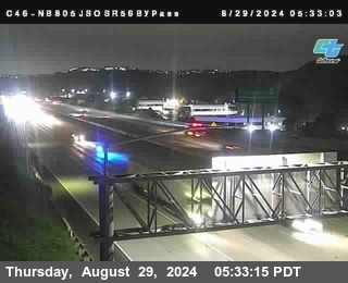 NB 805 at NB 805/5 Merge