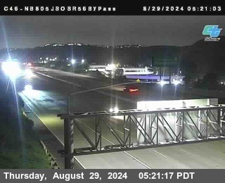 NB 805 at NB 805/5 Merge