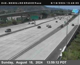 NB 805 at NB 805/5 Merge