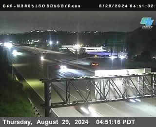 NB 805 at NB 805/5 Merge