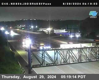 NB 805 at NB 805/5 Merge