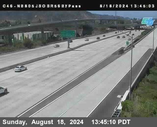 NB 805 at NB 805/5 Merge