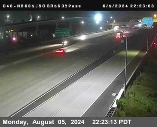 NB 805 at NB 805/5 Merge