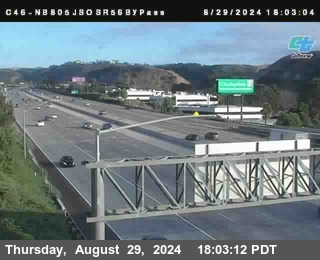 NB 805 at NB 805/5 Merge