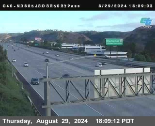 NB 805 at NB 805/5 Merge