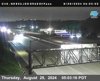 NB 805 at NB 805/5 Merge