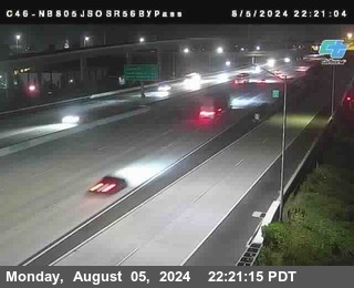 NB 805 at NB 805/5 Merge