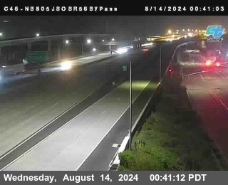 NB 805 at NB 805/5 Merge