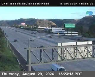 NB 805 at NB 805/5 Merge