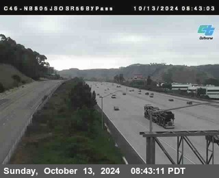 NB 805 at NB 805/5 Merge