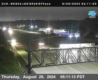 NB 805 at NB 805/5 Merge