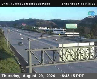 NB 805 at NB 805/5 Merge