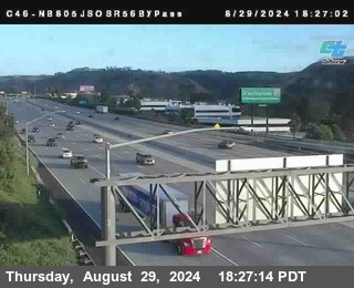 NB 805 at NB 805/5 Merge