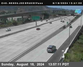 NB 805 at NB 805/5 Merge