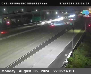 NB 805 at NB 805/5 Merge