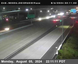 NB 805 at NB 805/5 Merge