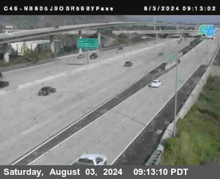 NB 805 at NB 805/5 Merge