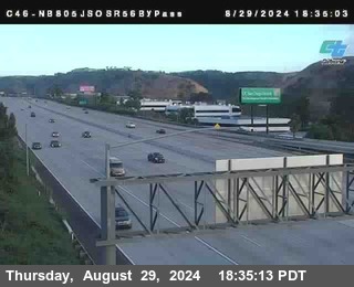 NB 805 at NB 805/5 Merge