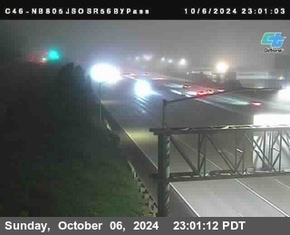 NB 805 at NB 805/5 Merge