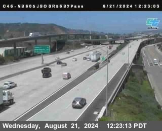 NB 805 at NB 805/5 Merge