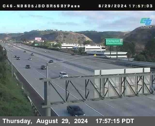 NB 805 at NB 805/5 Merge