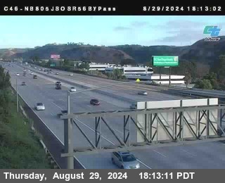 NB 805 at NB 805/5 Merge