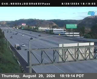 NB 805 at NB 805/5 Merge