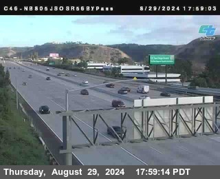 NB 805 at NB 805/5 Merge