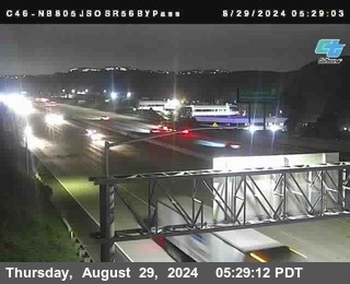 NB 805 at NB 805/5 Merge