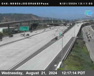 NB 805 at NB 805/5 Merge