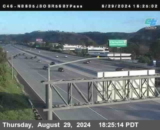 NB 805 at NB 805/5 Merge