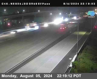 NB 805 at NB 805/5 Merge