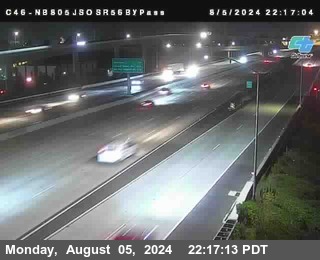 NB 805 at NB 805/5 Merge