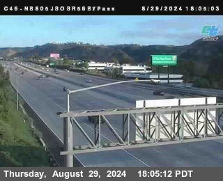 NB 805 at NB 805/5 Merge