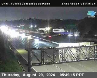 NB 805 at NB 805/5 Merge