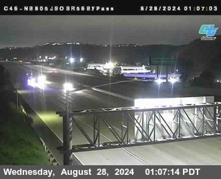 NB 805 at NB 805/5 Merge