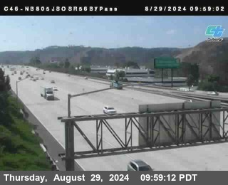 NB 805 at NB 805/5 Merge