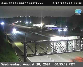 NB 805 at NB 805/5 Merge