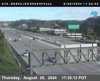 NB 805 at NB 805/5 Merge