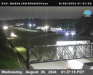 NB 805 at NB 805/5 Merge