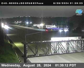 NB 805 at NB 805/5 Merge